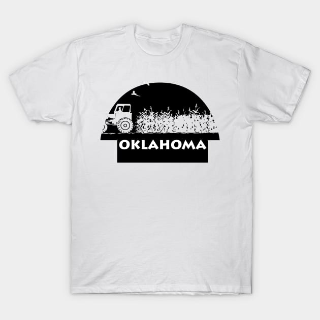 Oklahoma Gifts for Farmers Funny Oklahoma College T-Shirt by TheOptimizedCreative